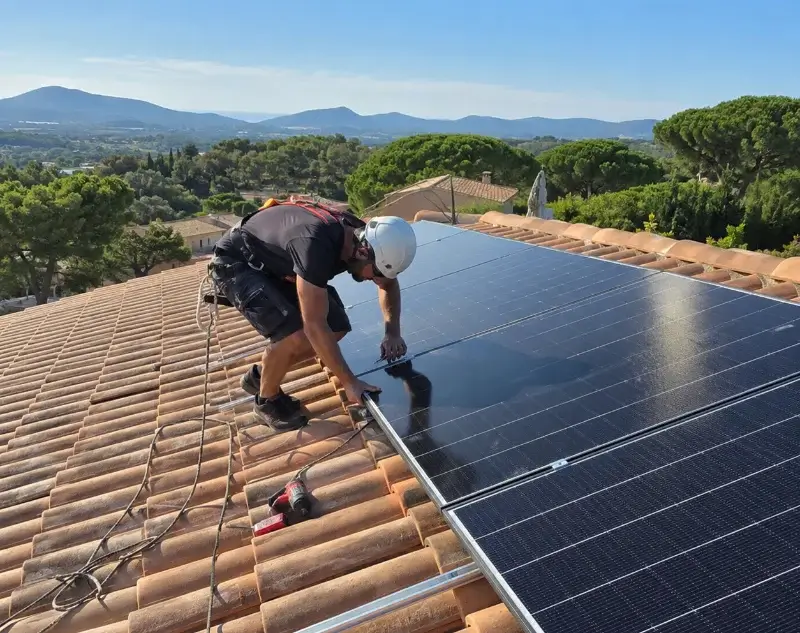 Installateur panneaux solaires Aubord — pose photovoltaïque sur toiture